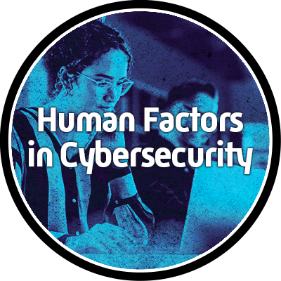Human Factors in Cybersecurity badge